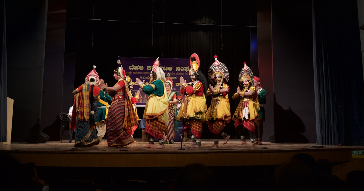 Capturing the Mangalore Tiger Dance